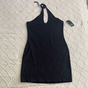 Black Halter Dress